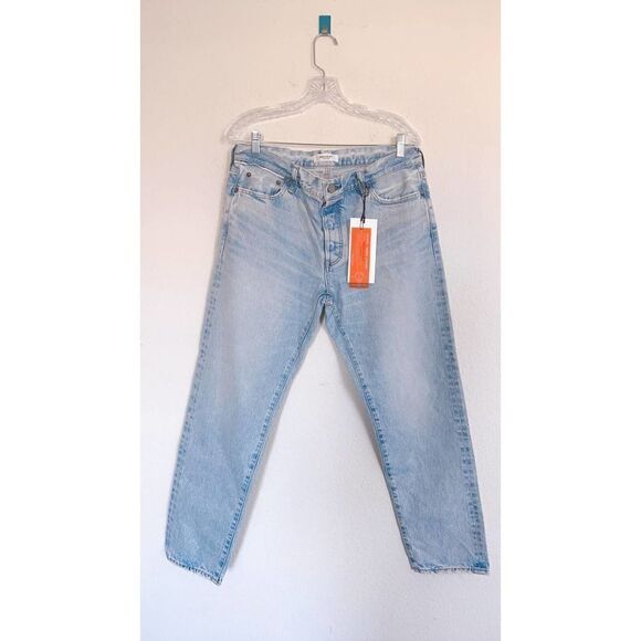 MOUSSY VINTAGE Naval Tapered Mid Rise Straight Jeans 31” - Picture 8 of 12